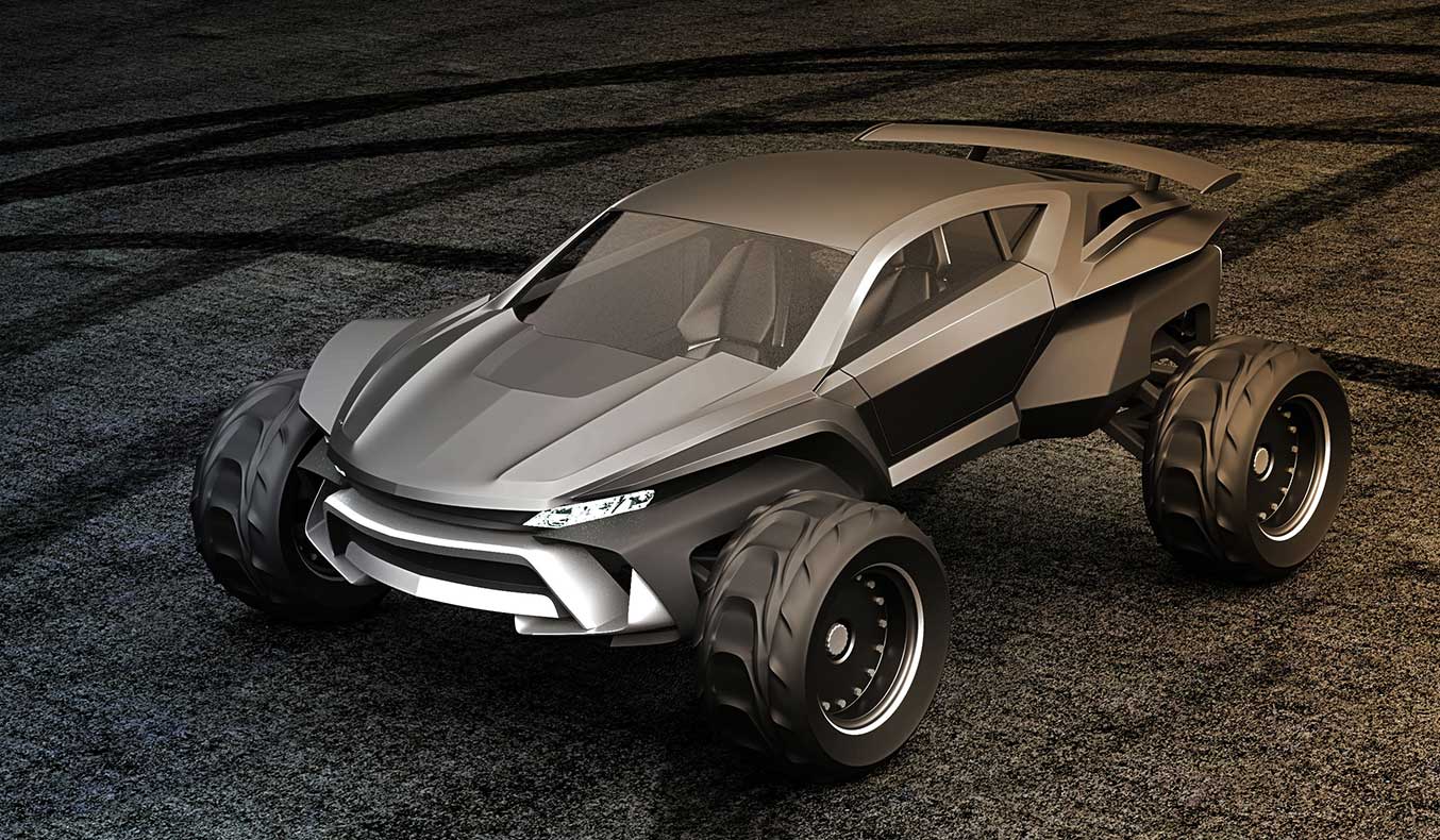 SIDEWINDER BY GRAY DESIGN | THE ULTIMATE LUXURY DUNE BUGGY - CONCEPTS