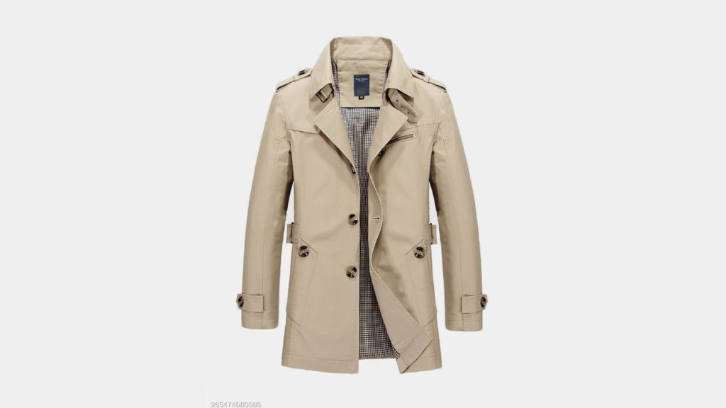 Berrylook Best Mens Trench Coat