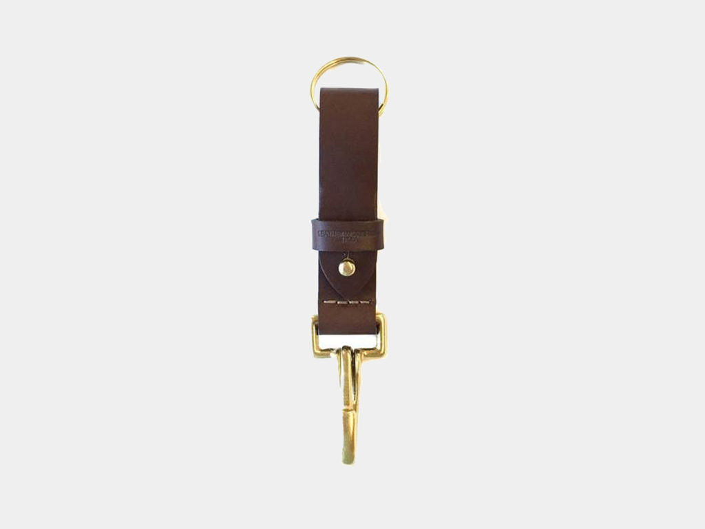 Leather Works Iron Range Key Fob