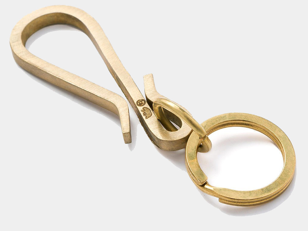 Taylor Stitch Raw Brass Keyhook