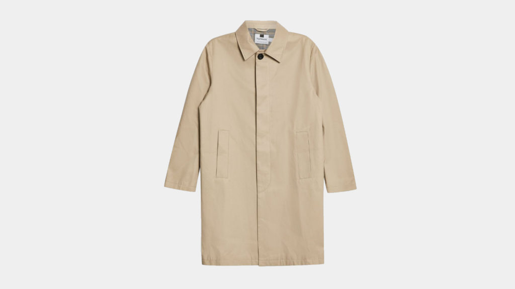 Topman Best Mens Trench Coat