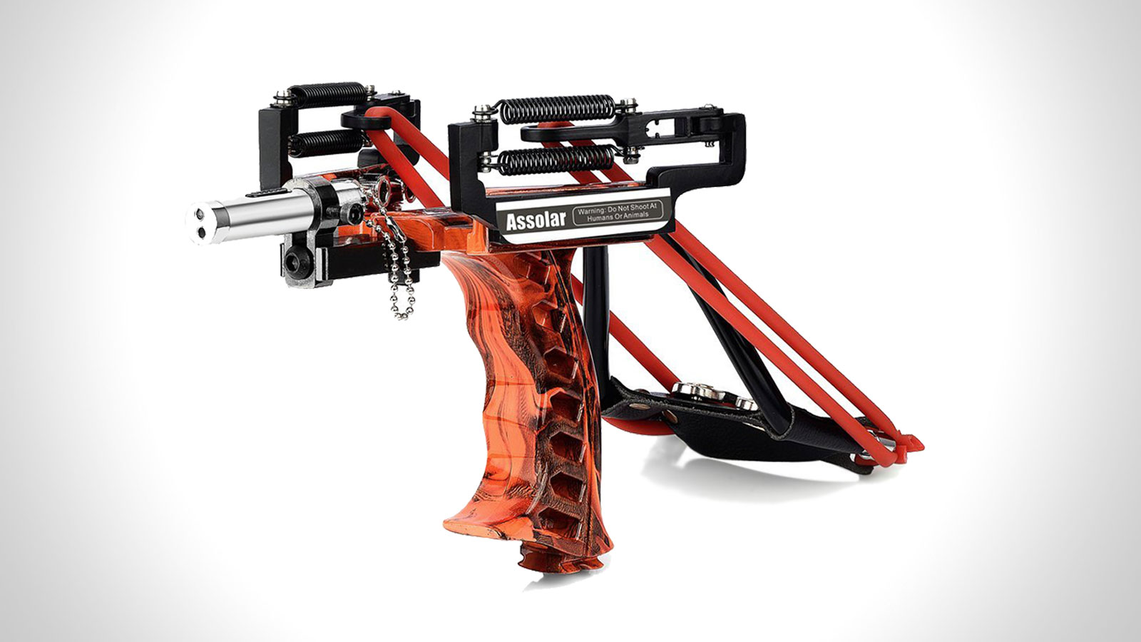 ASSOLAR LASER SIGHTED TACTICAL SLINGSHOT GEAR Muted