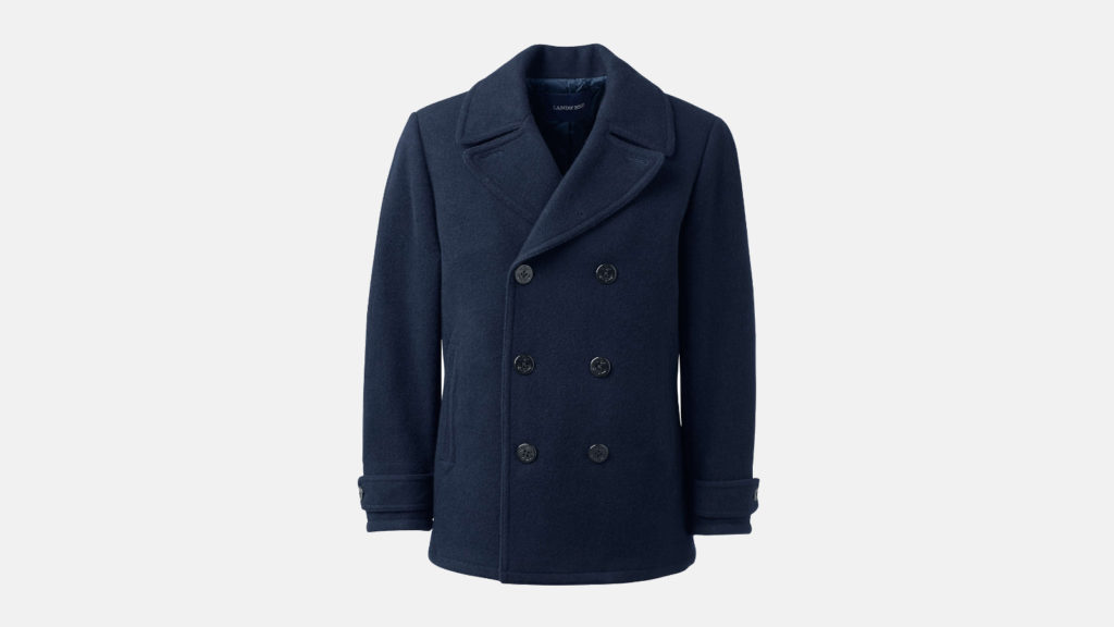 Lands End Best Pea Coats For Men