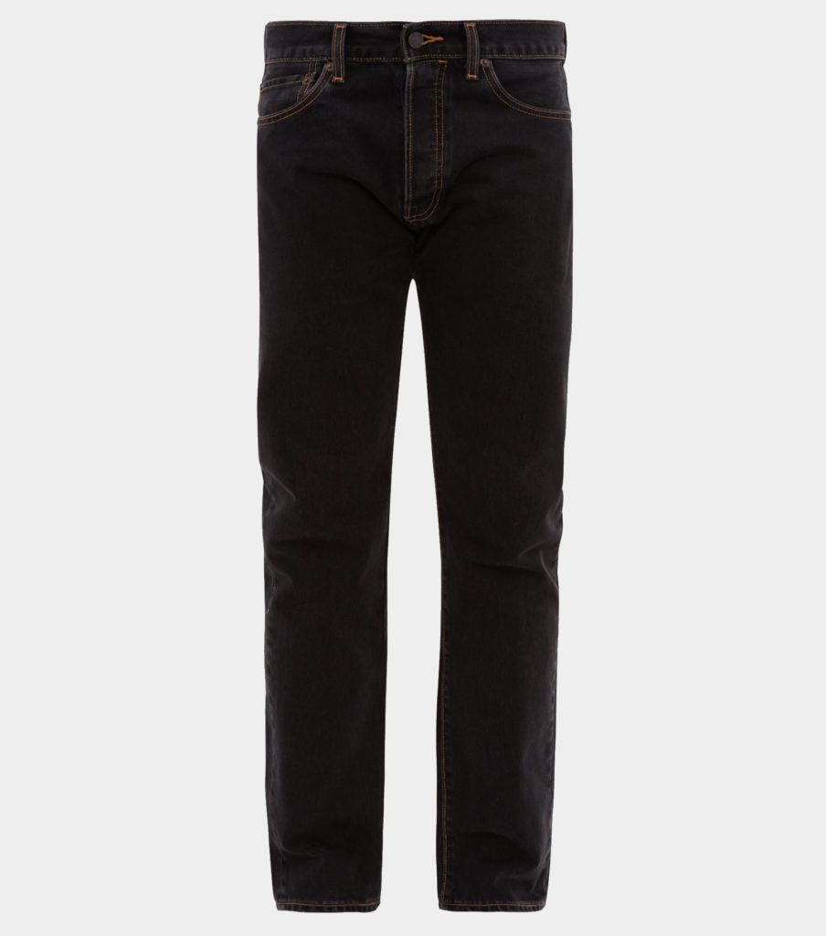 capsule wardrobe men's black jeans | wardrobe.nyc x levis