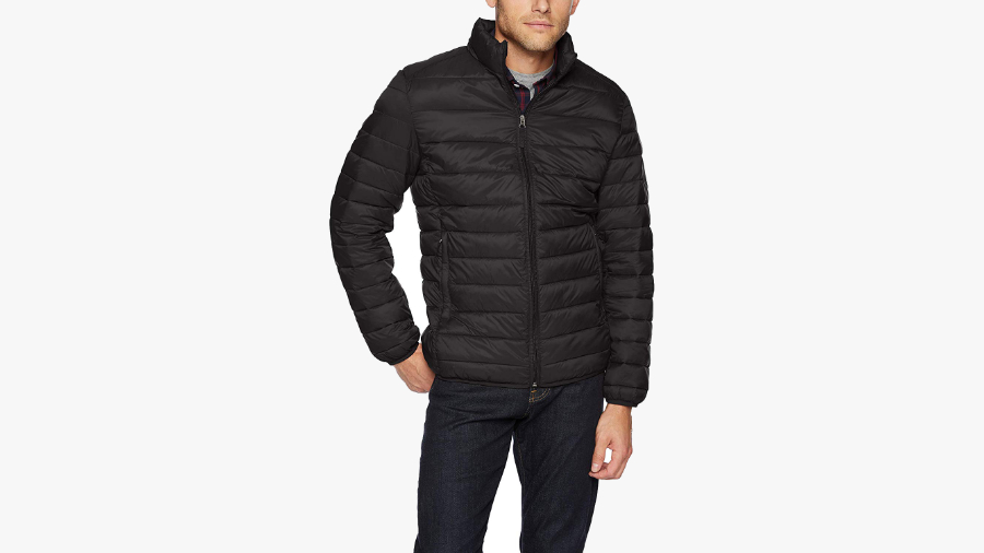 Amazon Essentials Men’s Lightweight Water-Resistant Packable Puffer Jacket  